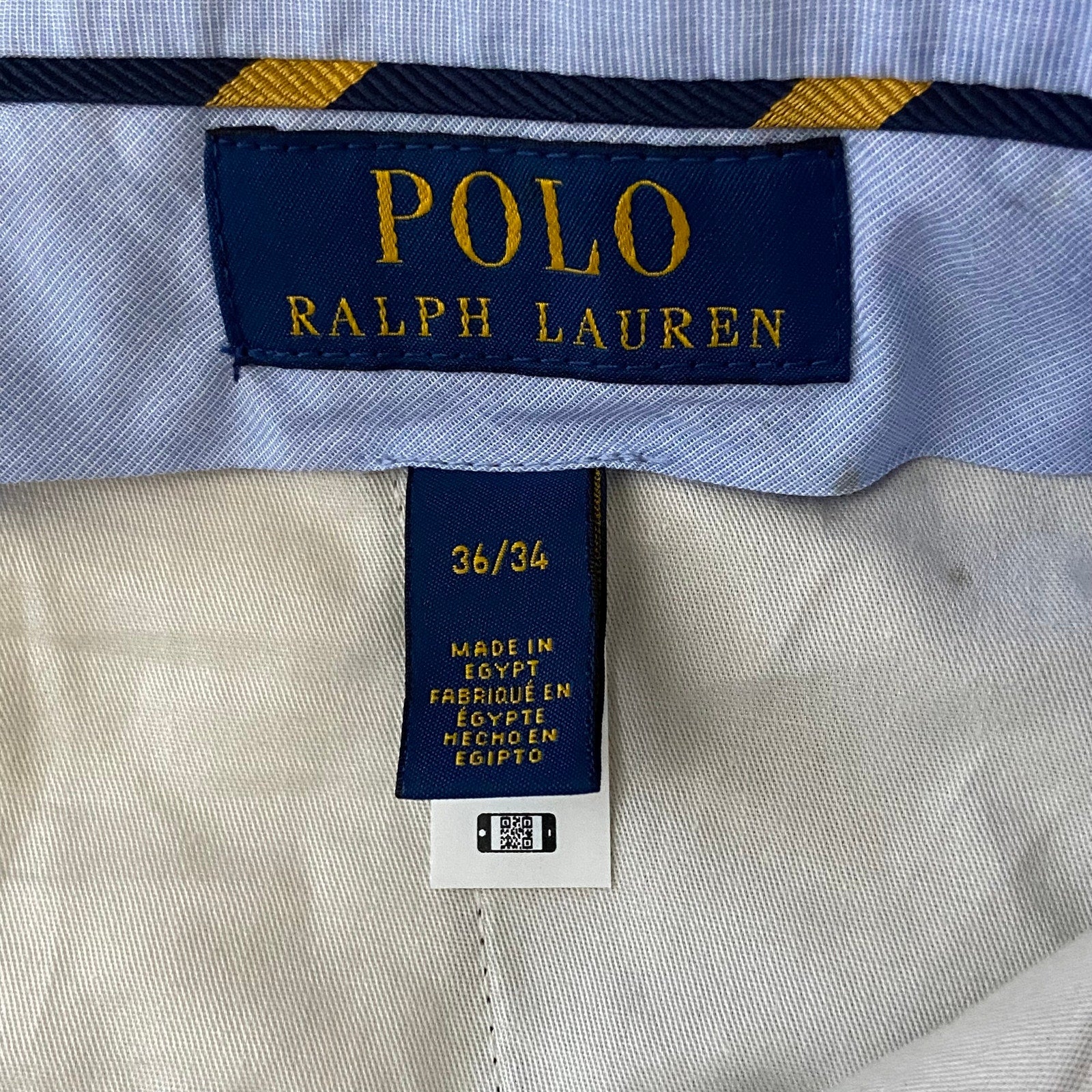 Polo Ralph Lauren Pants Men's 36x34 Dress Pants Flat Front Cuffed Black