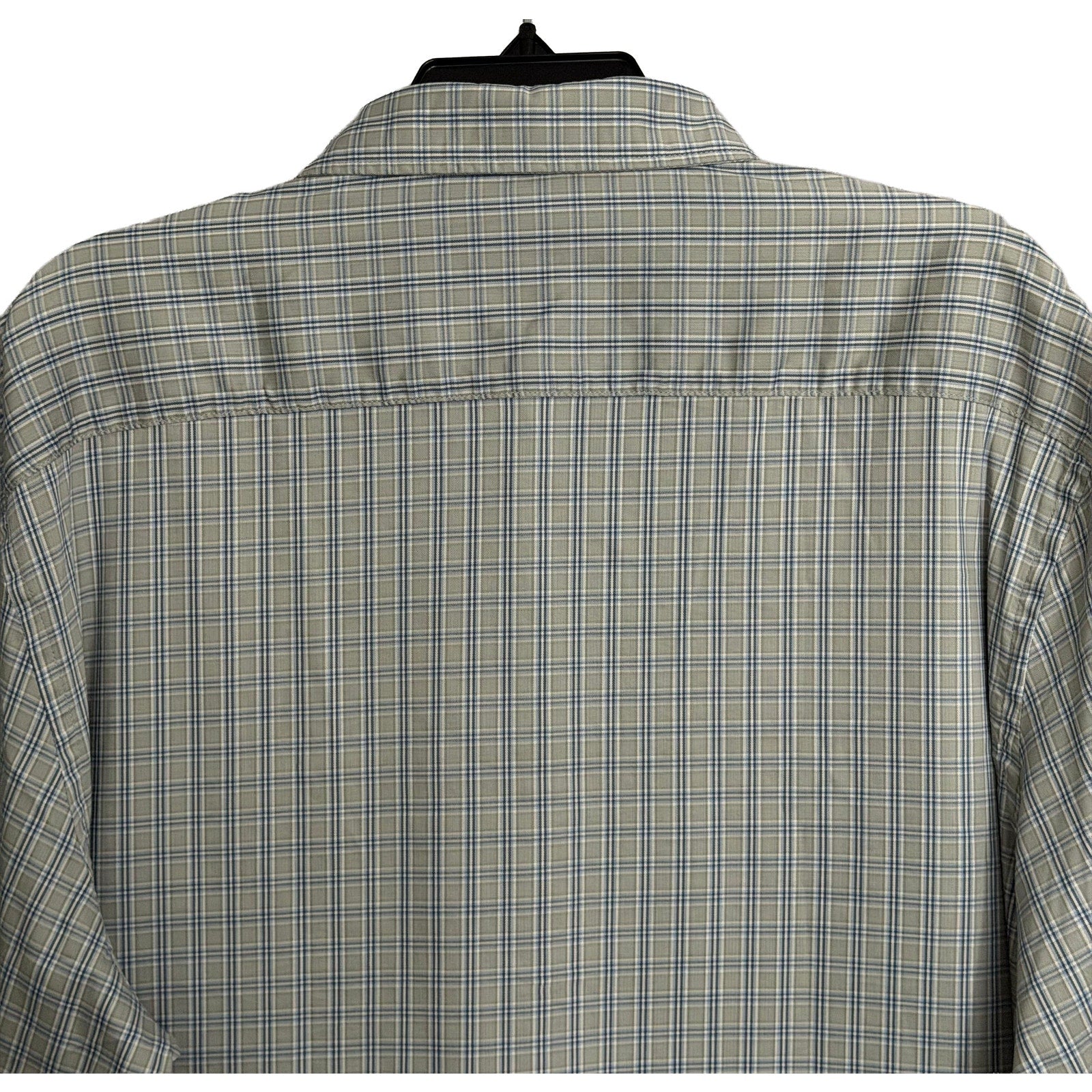 Faherty Shirt Men's XL The Movement Shirt Sage River Plaid Supima Cotton