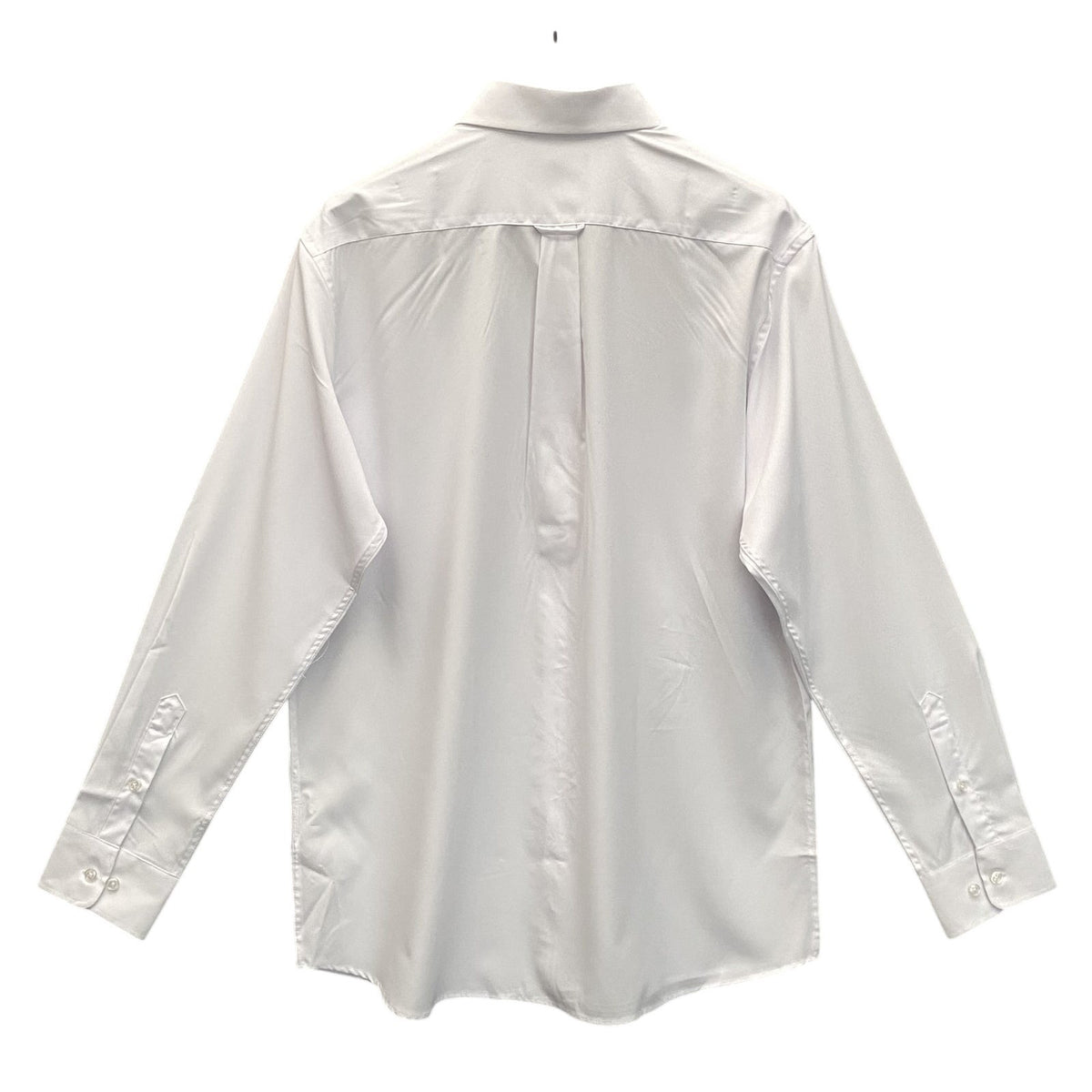 Scotch & Soda Dress Shirt Men's 18 34/35 Modern Fit Point Collar Solid White