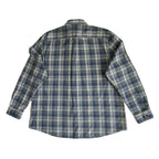 Johnnie-O Shirt Men's XXL Long Sleeve Button-Down Shirt Heather Gray Check