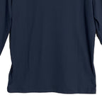 Michael Kors Polo Shirt Hoodie Men's Small Pima Cotton Stretch Dark Blue NEW