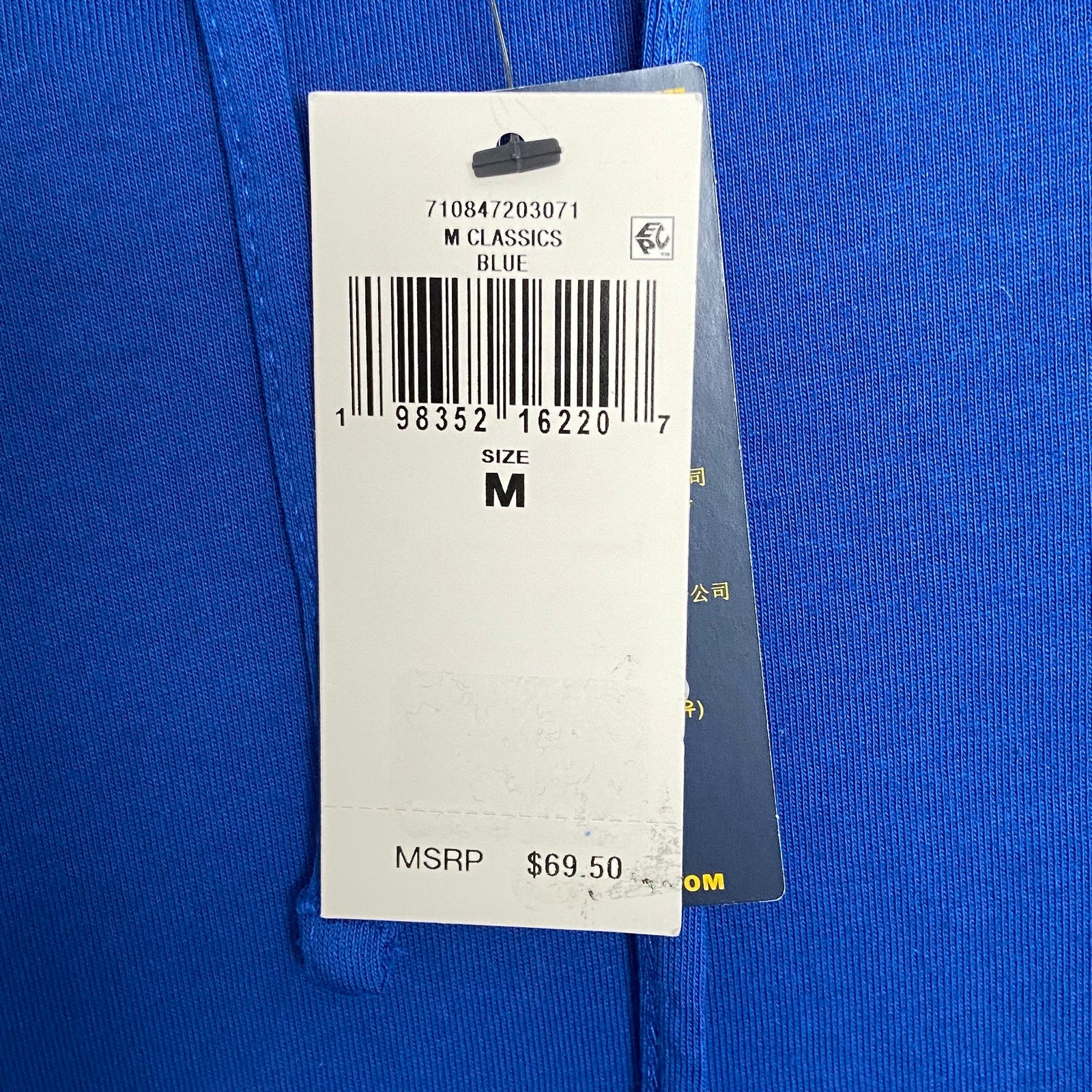 Polo Ralph Lauren Hoodie Men's Medium T-Shirt Drawstring Hoodie Blue