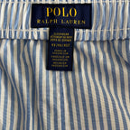 Polo Ralph Lauren Sleepwear Men's 4X Big & Tall Sleep Shorts Blue Pinstripe
