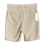 Hart Schaffner Marx Shorts Men's 28W Flat Front 4-Way Stretch Light Beige