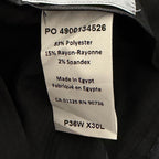 Michael Kors Dress Pants Men's 36"x30" Classic Fit Stretch Charcoal Grey