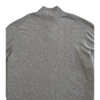 Boss H-Hemario Quarter Zip Sweater Men's 4XT Big & Tall Wool Cashmere Gray