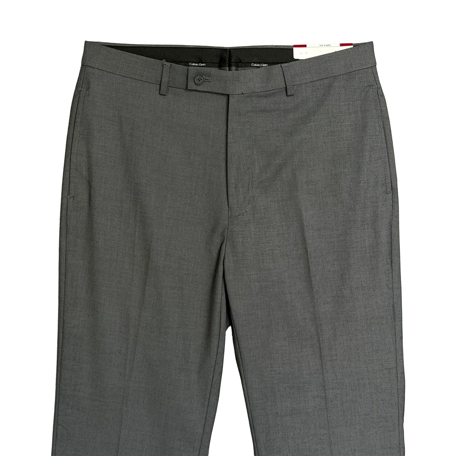 Calvin Klein Dress Pants Men's 34"x34" Slim Fit Stretch Jerome Medium Grey