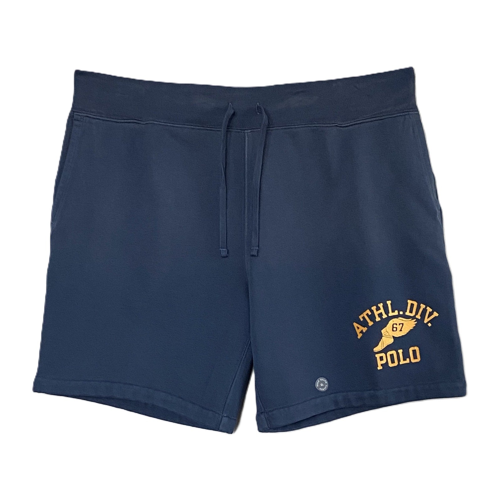 Polo Ralph Lauren Shorts Men's XL Athletic Shorts Drawstring Pockets Blue