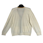 Murano Full-Zip Cardigan Sweater Men's XL "The Murano Show" Retro Look Cream