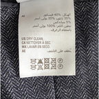 Bar III Sport Coat Men's 40 Short Slim Fit Stretch Dark Blue Herringbone