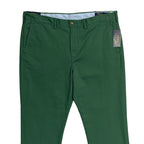 Polo Ralph Lauren Pant Men's 38"x34" Chino Stretch Straight Fit Solid Green