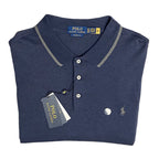 Polo Ralph Lauren Polo Shirt Men's XXL Classic Fit Long Sleeve Spring Navy
