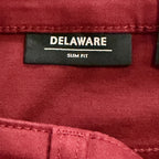 Boss Soft Touch Trousers Men's 34"x32" Slim Fit Flat Front Stretch Red