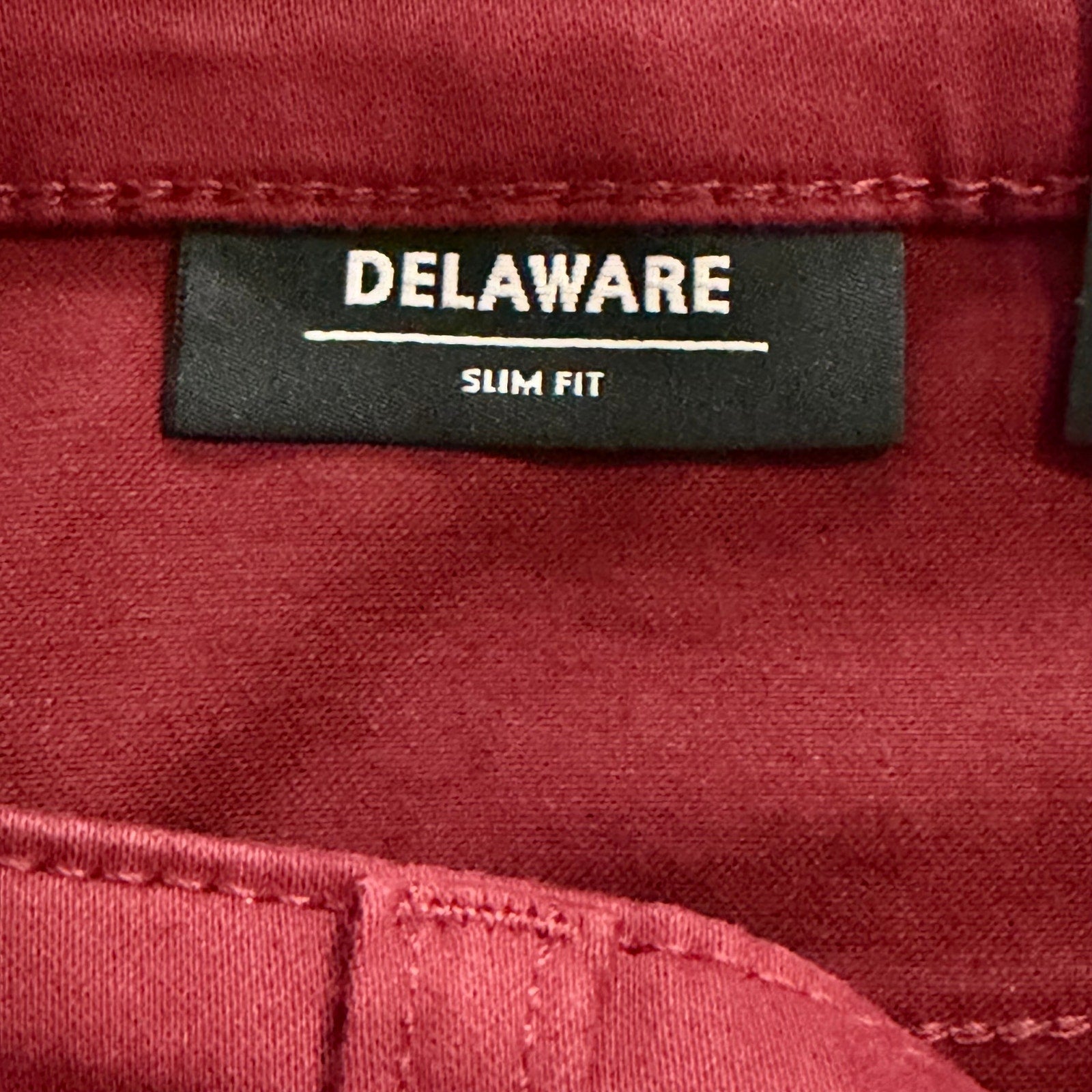 Boss Soft Touch Trousers Men's 34"x32" Slim Fit Flat Front Stretch Red