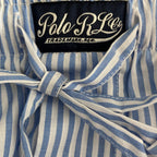Polo Ralph Lauren Sleepwear Men's 4X Big & Tall Sleep Shorts Blue Pinstripe
