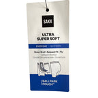 Saxx Boxer Briefs w/Fly Lot of 5 Men's 4XL Ballpark Pouch Fly Multicolor