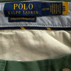 Polo Ralph Lauren Pant Men's 30"x30" Chino Stretch Straight Fit Solid Green NWT