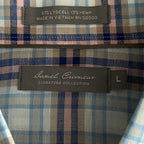 Daniel Cremieux Shirt Signature Collection Men's Large Shirt Hemp Blend
