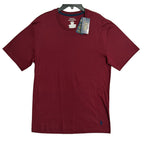 Polo Ralph Lauren T-Shirt Men's Small Crew Neck Short Sleeve Burgundy