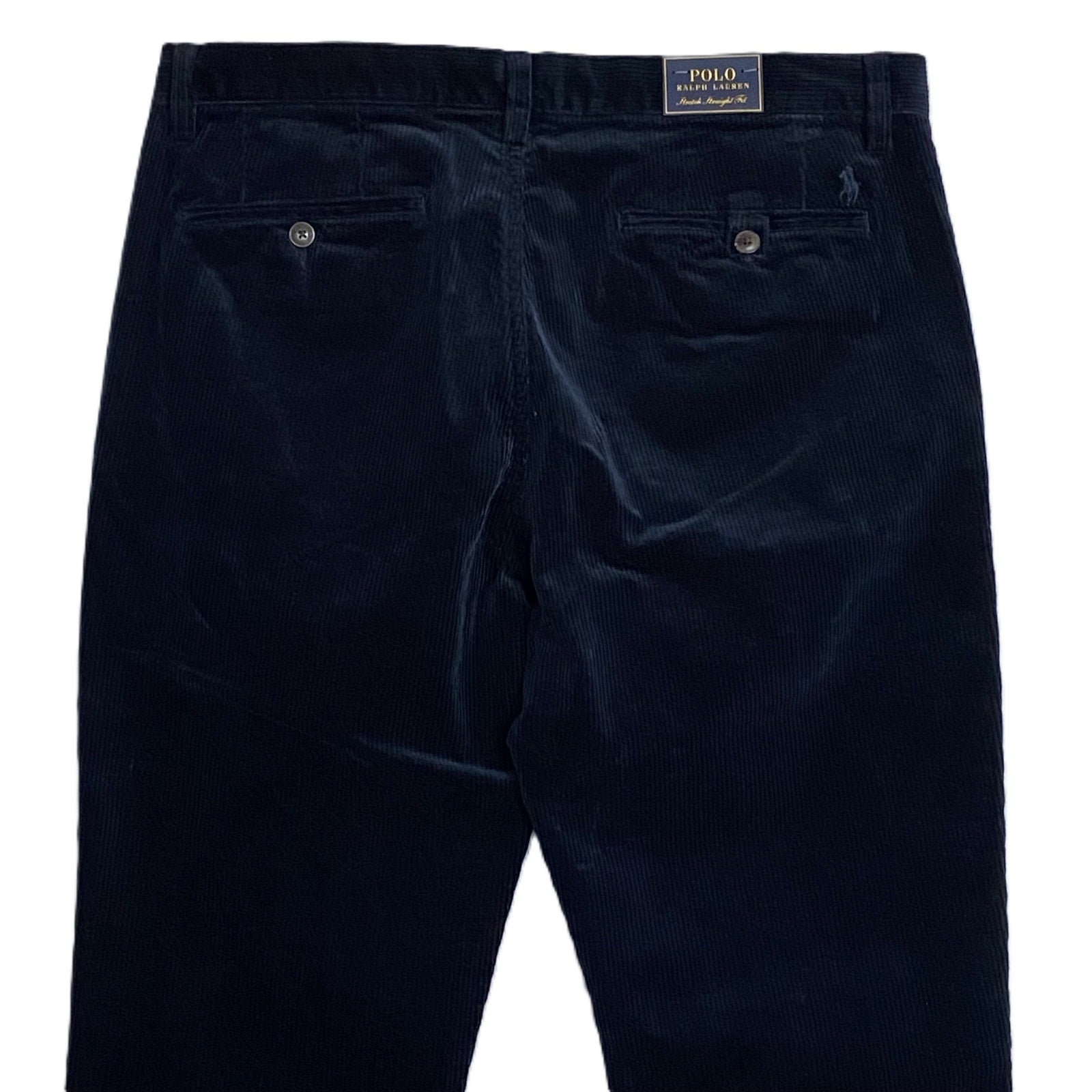 Polo Ralph Lauren Pants Stretch Straight Fit Corduroy Navy Men's 34"x32"