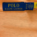Polo Ralph Lauren Shirt Men's XL Buttonless Polo Cotton Linen Blend Pink