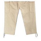 Hustle Gang Cargo Pants Men's 40"x32" Scratch Line Latte Cotton