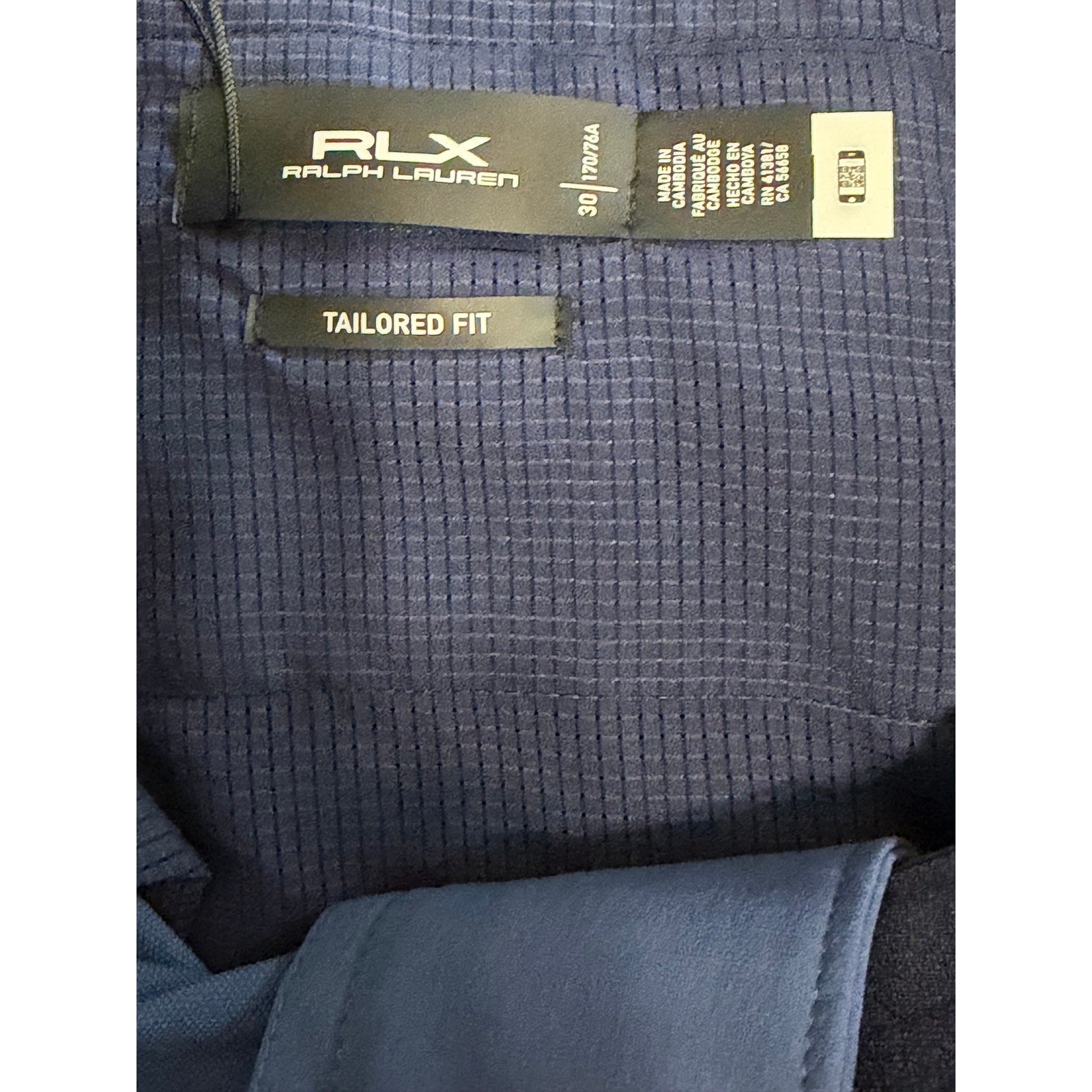 Ralph Lauren RLX Golf Shorts Men's 30W Tailored Fit Performance Old Royal