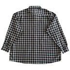 Daniel Cremieux Dress Shirt Men's 4XT Big & Tall Button-Down Stretch Plaid