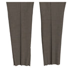 Daniel Cremieux Dress Pants Traveler Men's 46R Raw Hem Comfort Waistband Tan