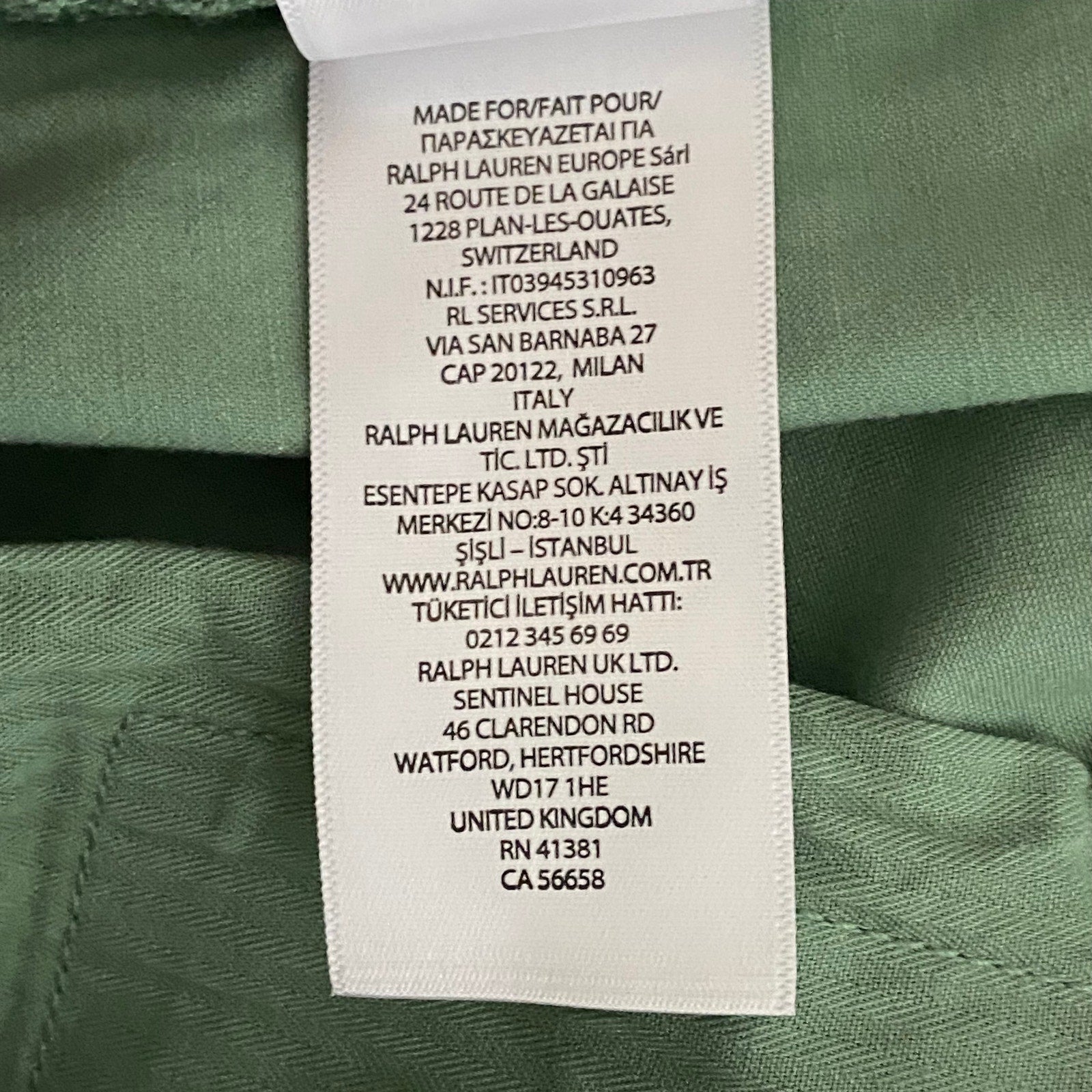 Polo Ralph Lauren Pants Men's 33x32 Varick Slim Straight Stretch Faded Mint