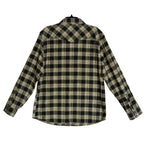 AG Los Angeles Shirt Men's Large Classic Fit Huston Western Charcoal Plaid