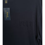 Polo Ralph Lauren Sleepwear Men's 1XT Crew Neck Long Sleeve Knit Shirt Blue