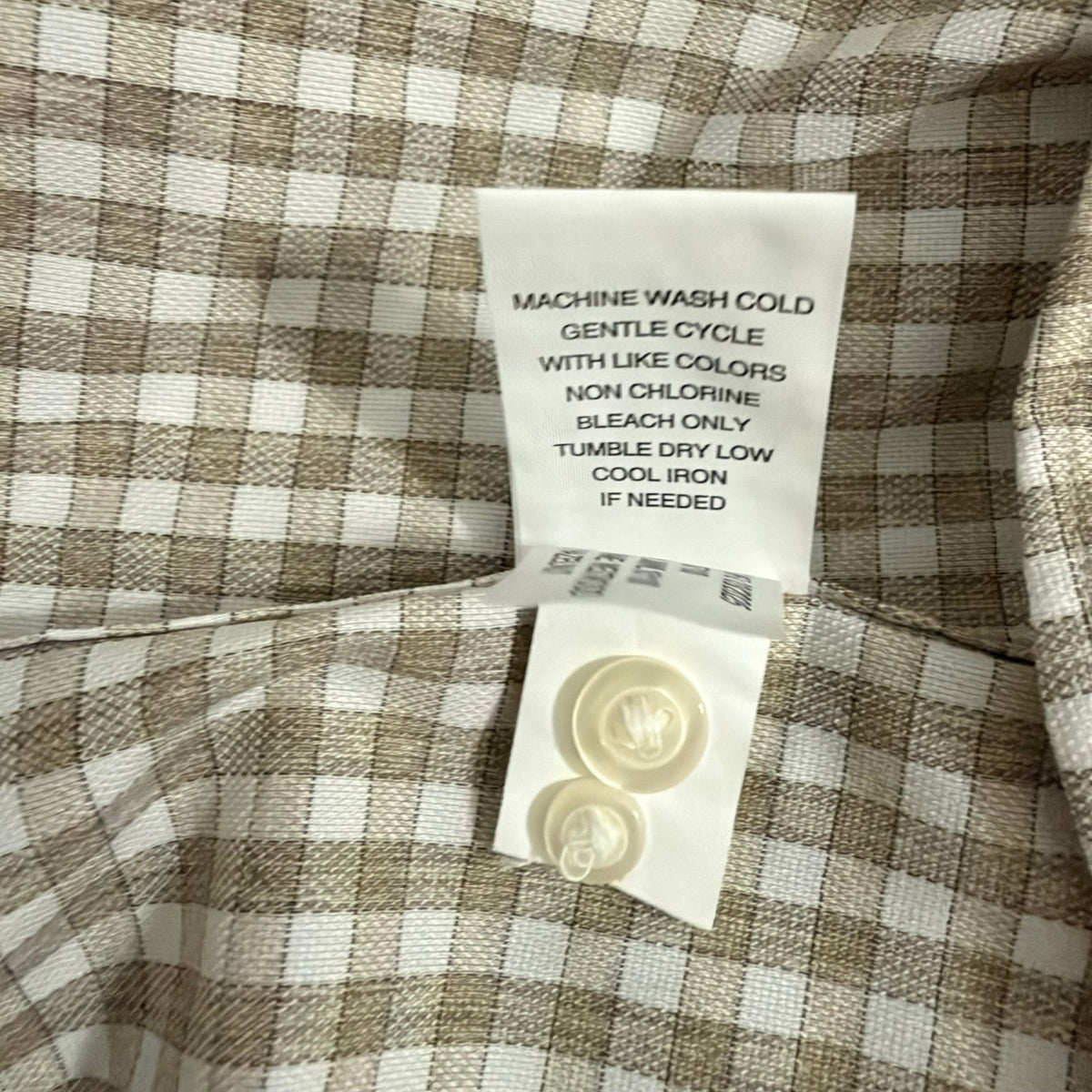 Johnnie-O Westwood Performance Shirt Men's XXL Button-Down Hazlenut Check