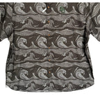 Tommy Bahama Men's 3XL Collegiate Shirt Baylor University Black Gray