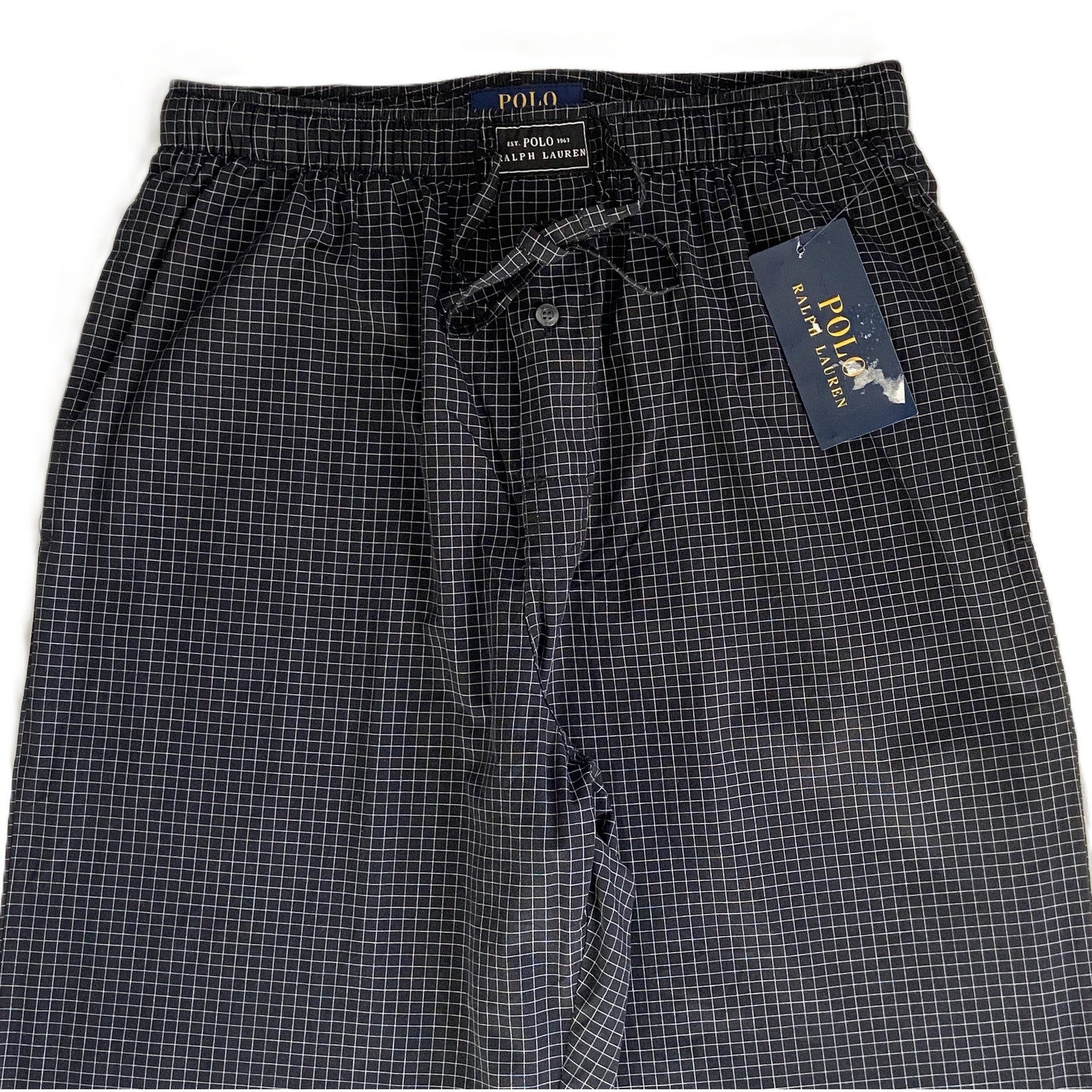 Polo Ralph Lauren Sleep Pant Men's Small Elastic Drawstring Waist Pockets