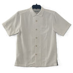 Tommy Bahama Shirt Men's Small "Coconut Point Palm Isle" Short Sleeve White