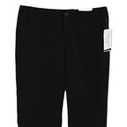 Perry Ellis Techworks Pant Men's Medium Slim Fit Elastic Drawstring Waist Black