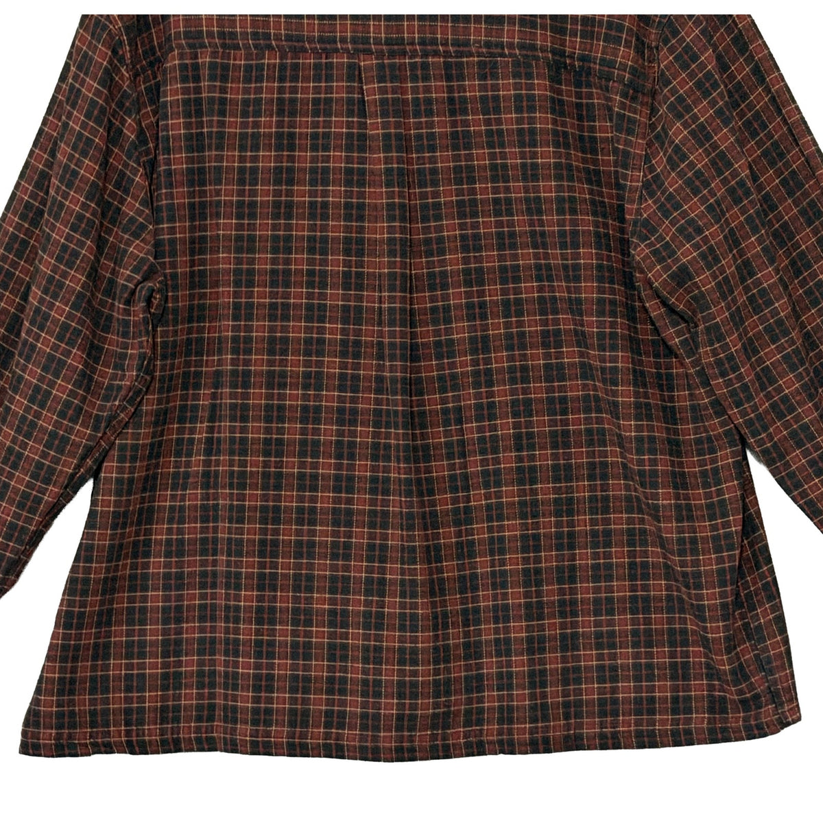 BDG Flannel Shirt Men's XL Long Sleeve Button Up Red Black Gingham
