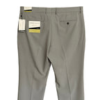Perry Ellis Portfolio Pants Men's 38x32 Modern Fit Dress Pant Chiseled Stone