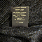 Hart Schaffner Marx Sweater Vest Men's 2XB Big & Tall Wool Navy Heather