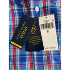 Polo Ralph Lauren Men's Small Classic Fit Button-Down Shirt Multicolor Plaid