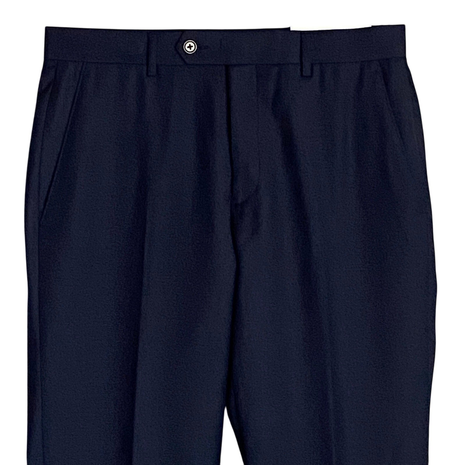 Lauren Ralph Lauren Men's 30x30 Classic Fit Suit Trousers Stretch Navy Blue