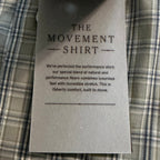 Faherty Shirt Men's XL The Movement Shirt Sage River Plaid Supima Cotton