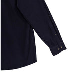 Peter Millar Cotton Cashmere Corduroy Sport Shirt Men's XL Navy Blue