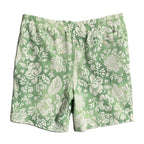 Polo Ralph Lauren Shorts Men's Medium Fleece Shorts Drawstring Green White NEW