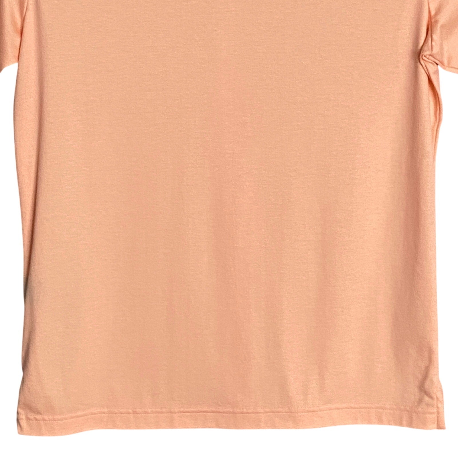 Hart Schaffner Marx Shirt Men's Small Harsoft Cotton Button-Up Polo Orange