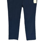 Calvin Klein Dress Pant Men's 40"x30" Slim Fit Flat Front Stretch Blue