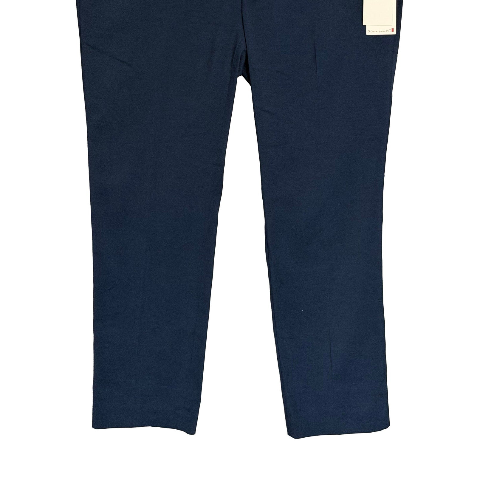 Calvin Klein Dress Pant Men's 40"x30" Slim Fit Flat Front Stretch Blue