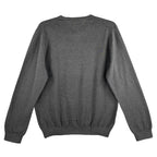 Tommy Hilfiger Sweater Men's XL Crew Neck Premium Cotton Long Sleeve Charcoal Grey