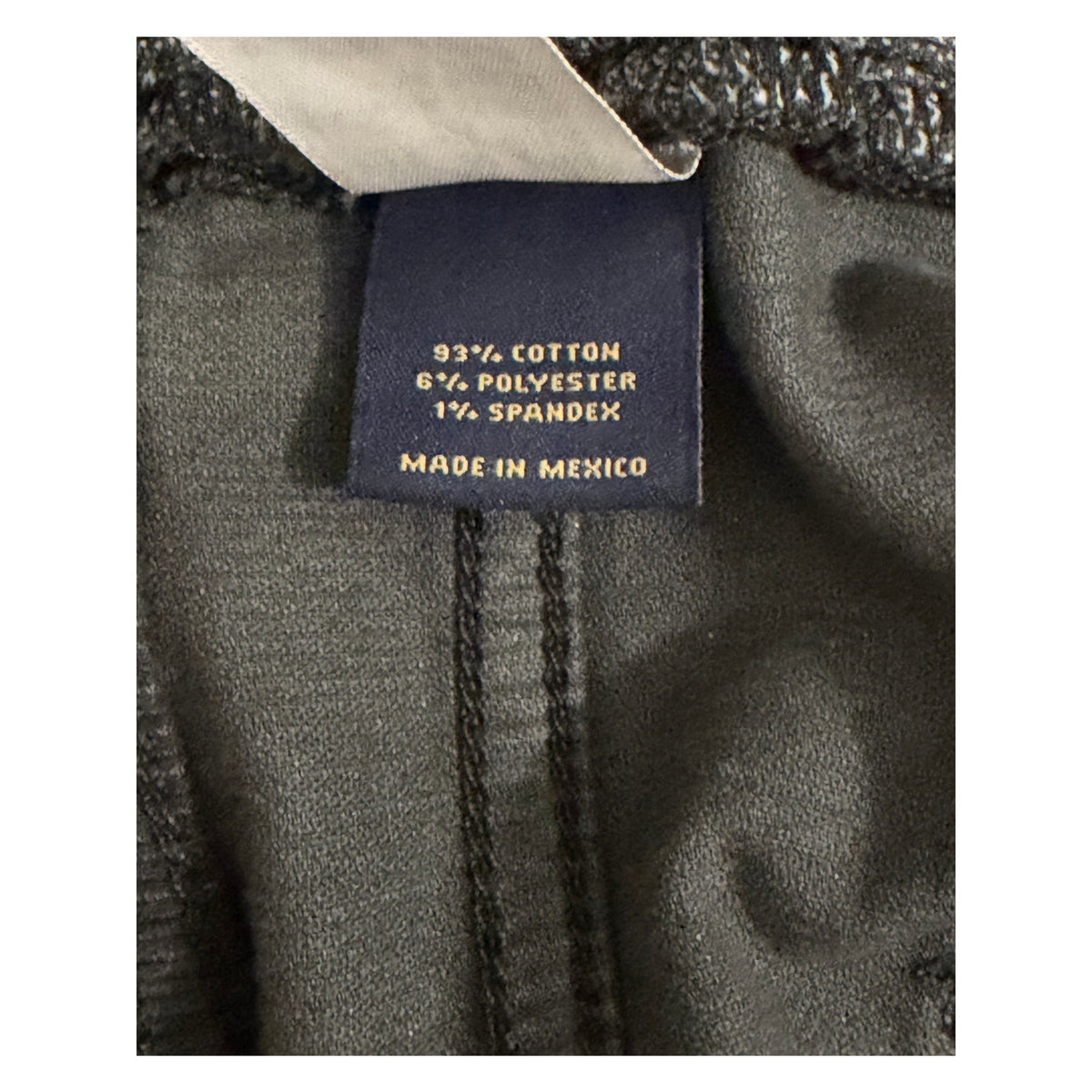 Daniel Cremieux Corduroy Pants Men's 48"x30" Straight Fit Stretch Charcoal